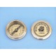 3" Solid Brass Royal Navy Pocket Compass